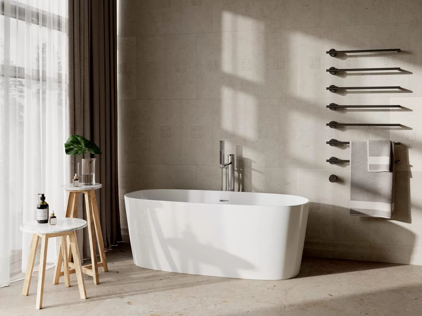 T025/11207 Декор Карму Мозаичный Бежевый Матовый 75х15 - фото 16