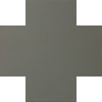 На пол Метлахская плитка 070CRVEP Cross 7 Pale Green VEP 7x7