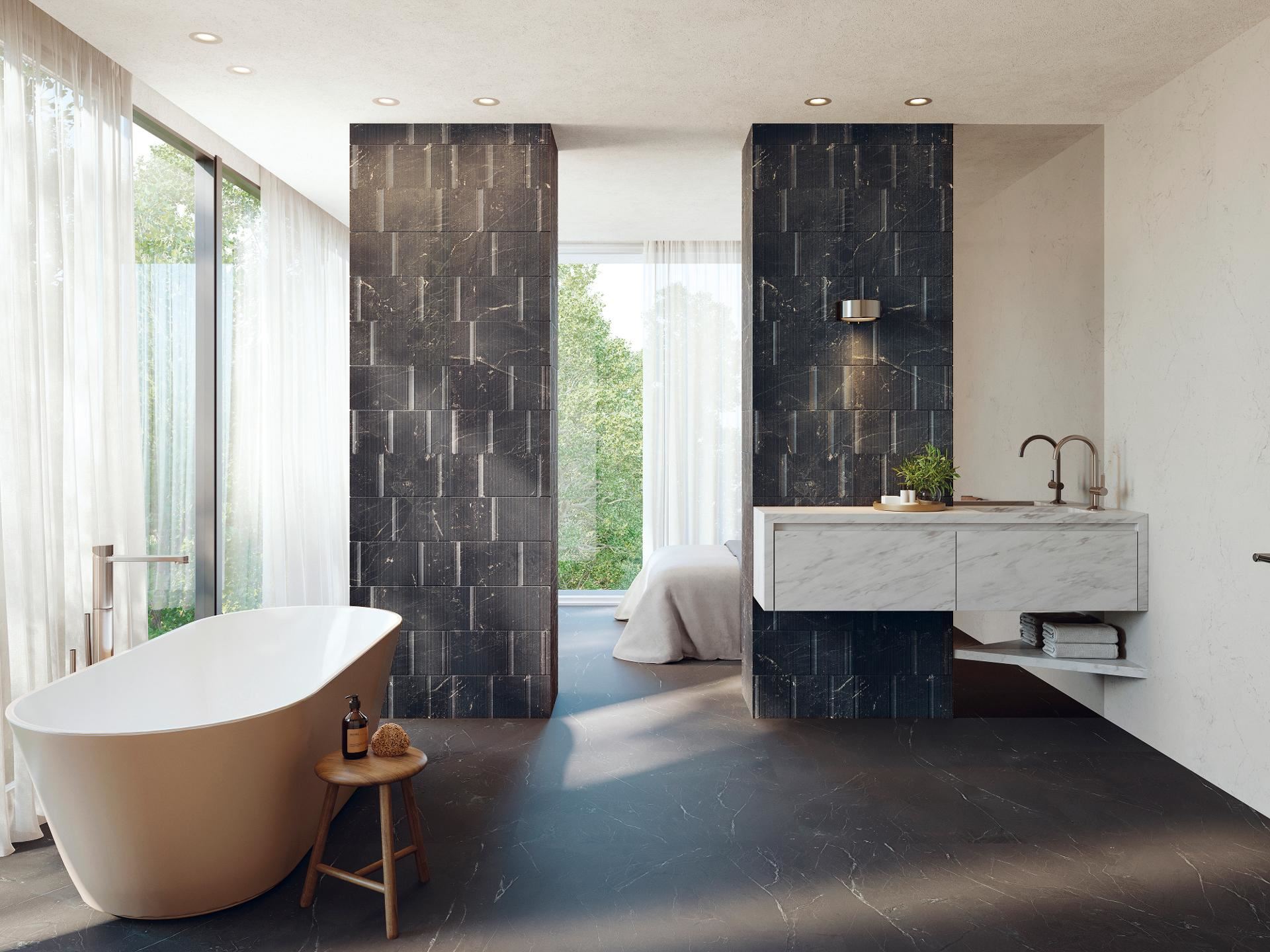 100330294 Декор Fontana Madison Marquina 45x120 - фото 15