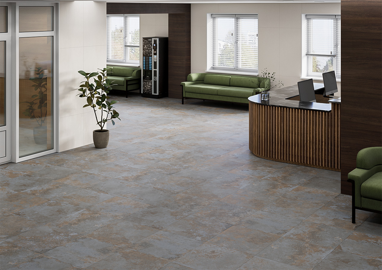 На пол Antislip Arfine Slaty R12 60x60 - фото 21