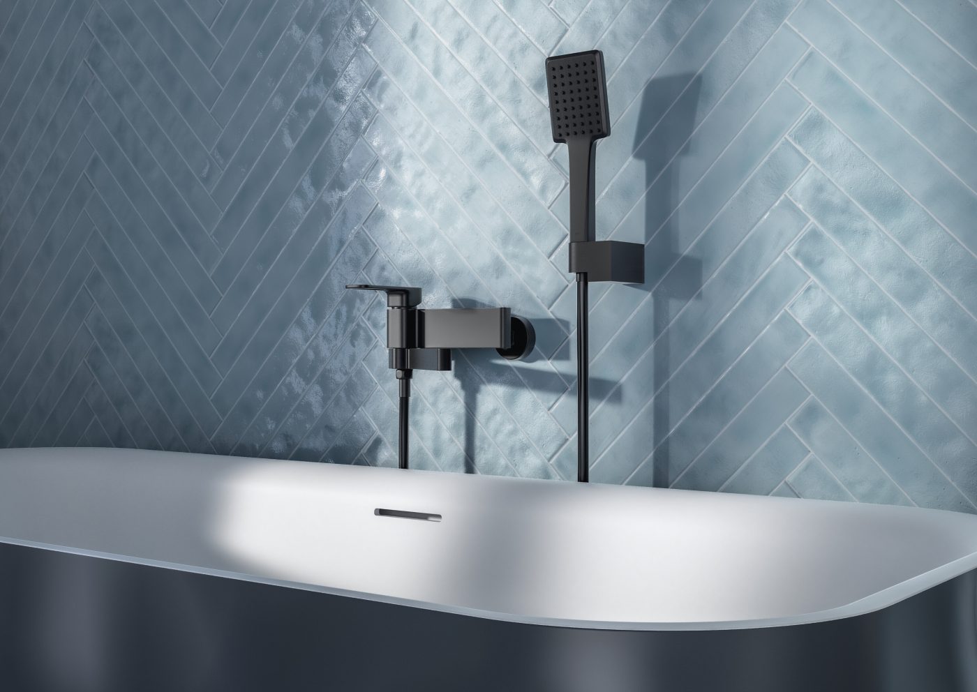 На стену Lula Anthracite Brillo 5x50 - фото 3