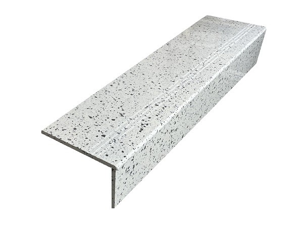 Ступень Terazzo Silver Poiish 30x120