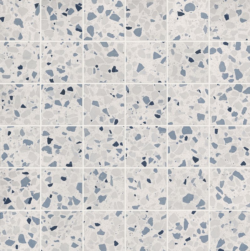 fRT9 Напольная Glim Gemme Azzurro Macromosaico Matt 30x30