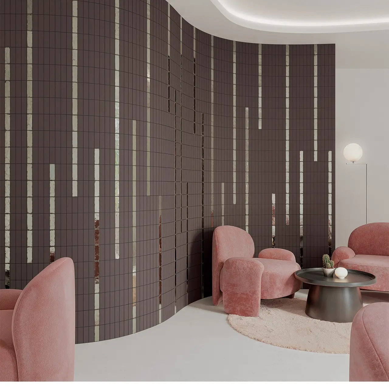 134904 На стену London Calling Bars Silver 11.6x11.6 - фото 12