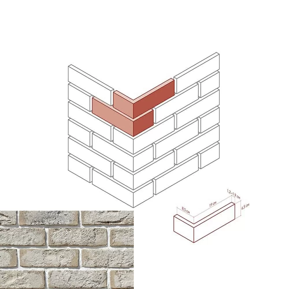 684-15 На стену Ринн Брик 684-15 Design угол
