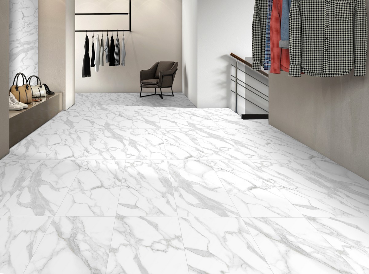 ENMAR1030MT60120 На пол Marble Mystic White Matt - фото 8