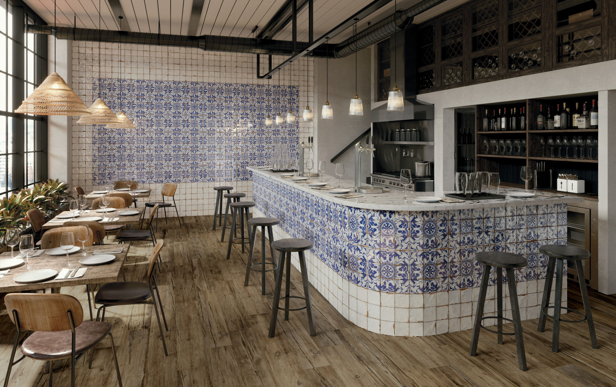 38929 На пол Fs Campania Minori LT 33x33 - фото 8