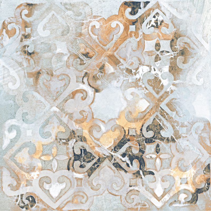 ID 663 На пол Дизайнерский Idraulico Узоры 600x600 - фото 6