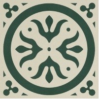 Декоративная вставка Метлахская плитка 100N011D002 ENC11 Nancy 02 (BAU. VEF) 10x10