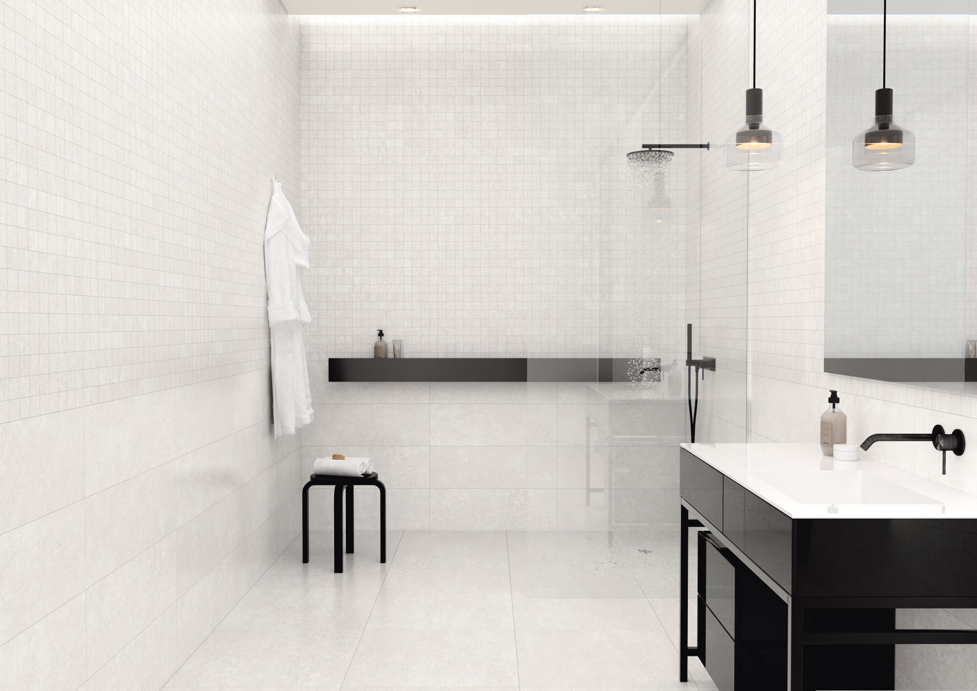 27614 Декор Grunge Wall D.Grey Mosaic/30x30 - фото 10