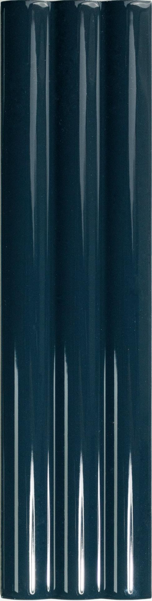 На стену Match Curved Midnight Blue Gloss 6.25х25