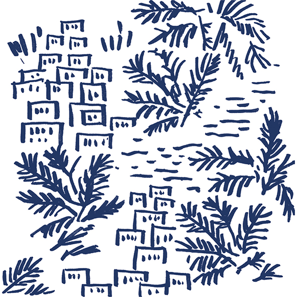 4101301 Декор Stories Costiera Matte 10x10