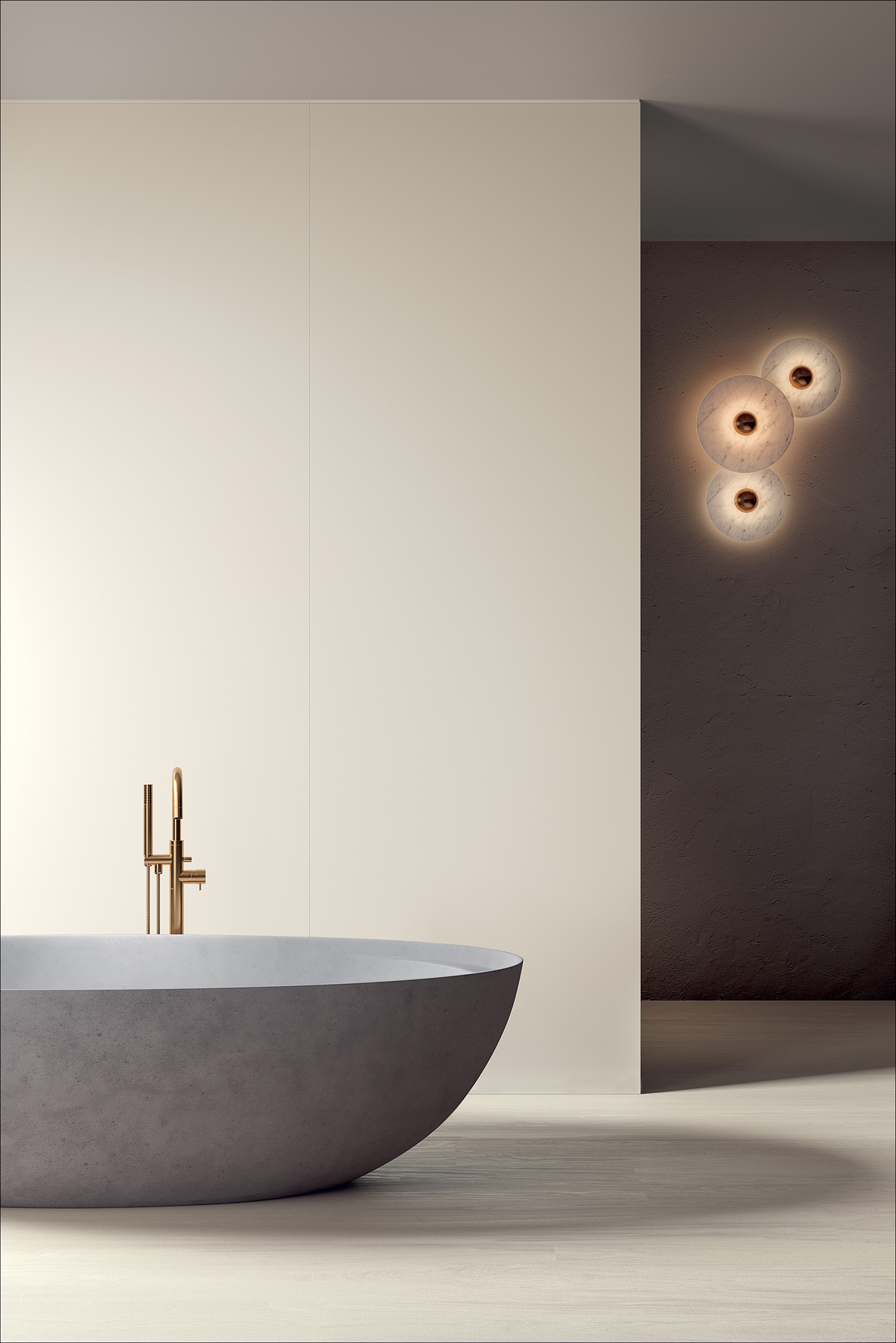 На стену Black-White Superwhite Smooth 100x100 - фото 4