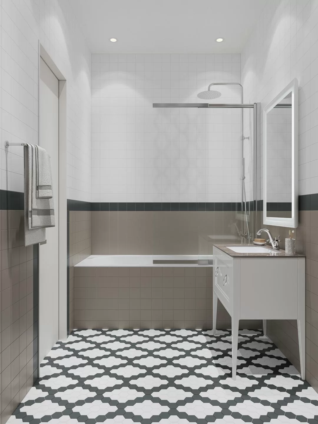 AD/A672/MM Декор Агуста 5 Мозаичный Микс Матовый 29.7x29.8 - фото 5