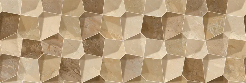 LE 93907A-F10 Декор Marble Beige Estrellas Rectificado 90x30