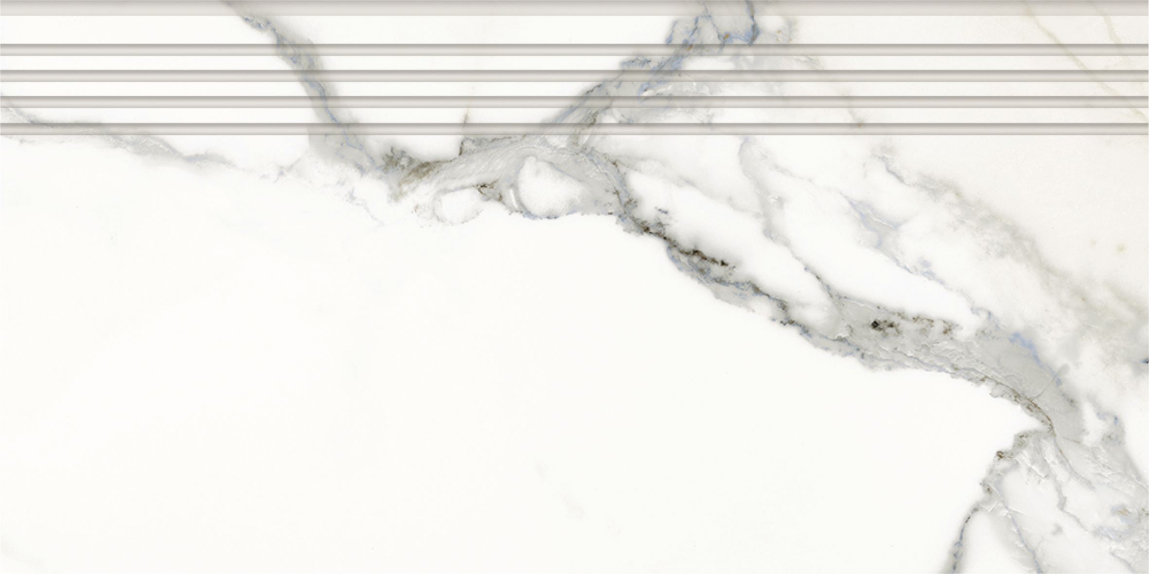 K-2002/MR/st01/294х600x9 Ступень Iceberg White st01 29.4x60 Матовая 9мм