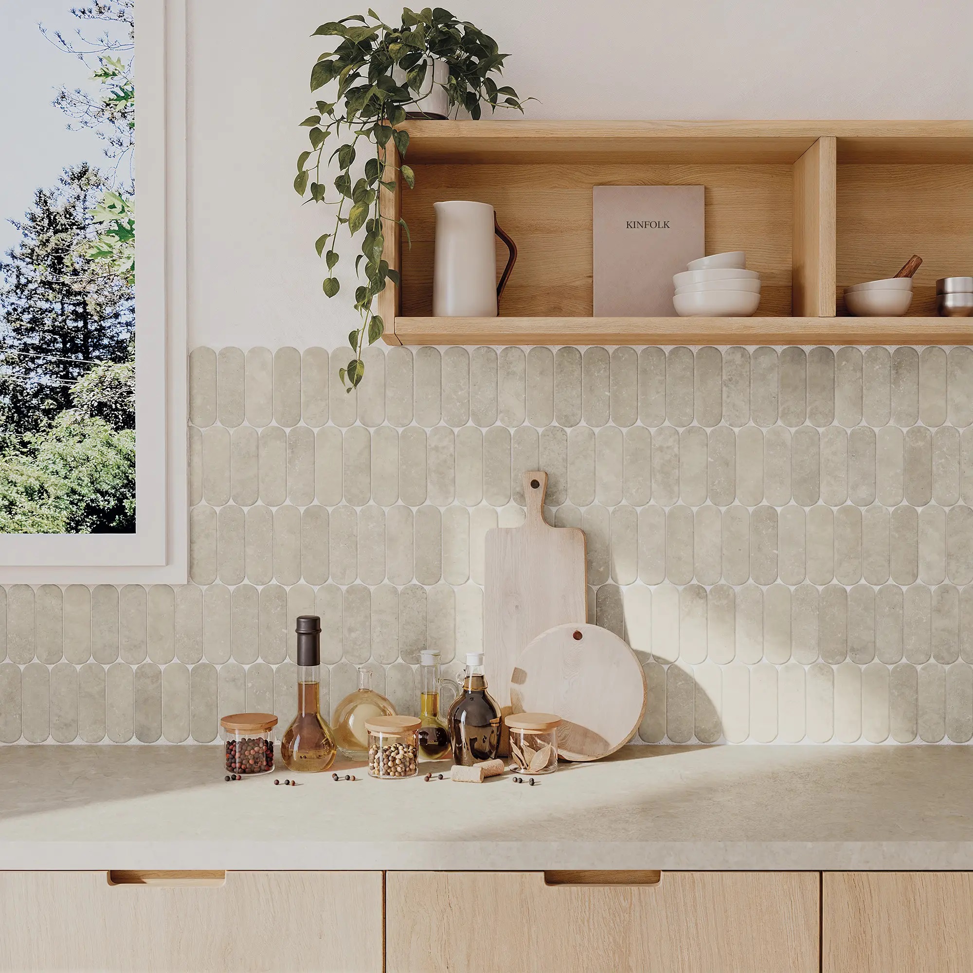 136588 На пол Cross Cut Walnut 4.6x37.5 - фото 21