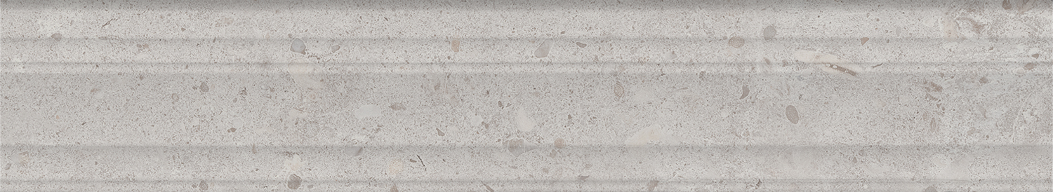 BLF010R Бордюр Риккарди Серый Светлый Матовый Структура Обрезной 40x7.3x2.7 - фото 3