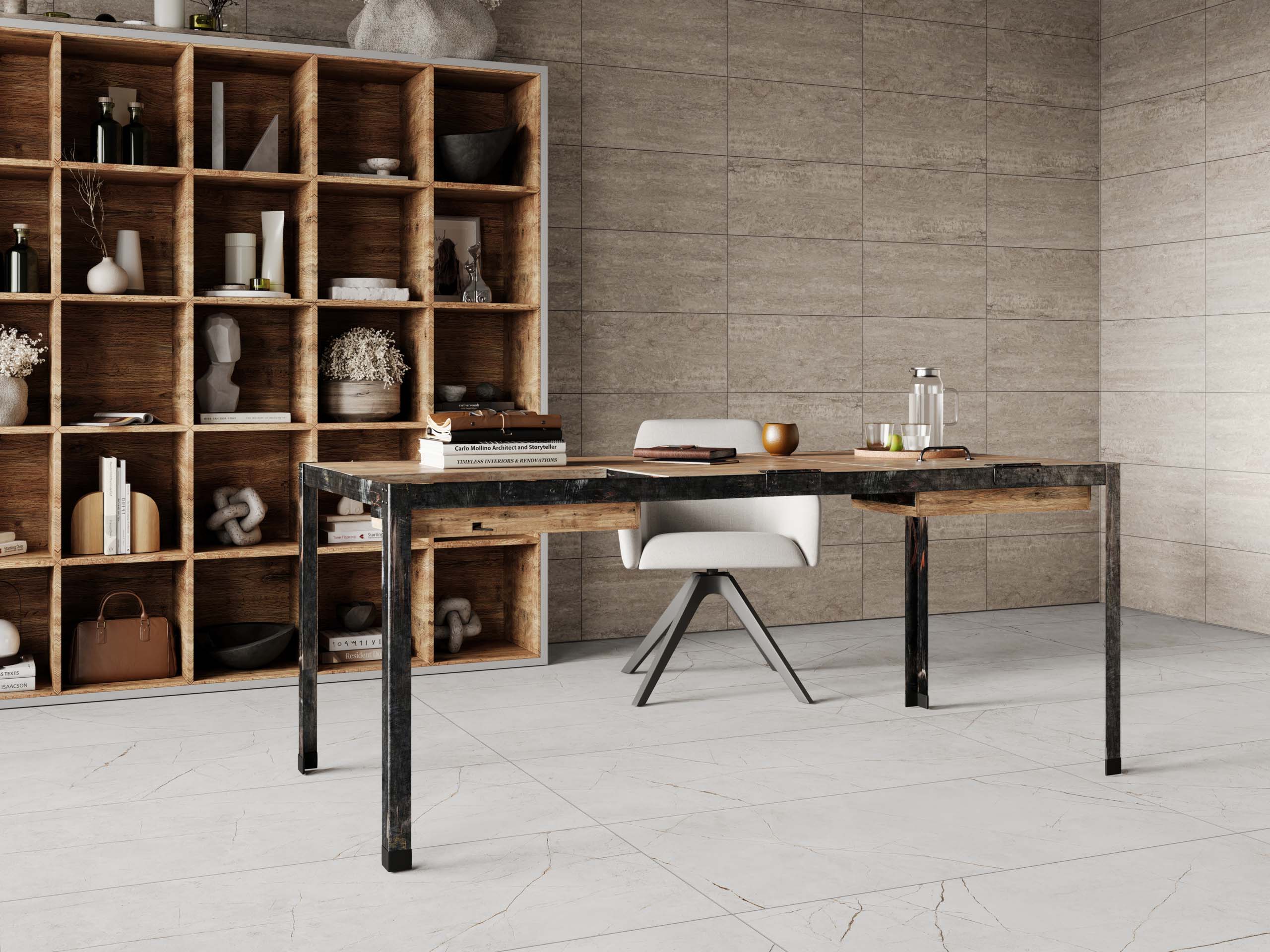 Steptrade/NL00_NS/30x120x10 Ступень Nolana NL00 White неполированный с насечками 30x120 - фото 2