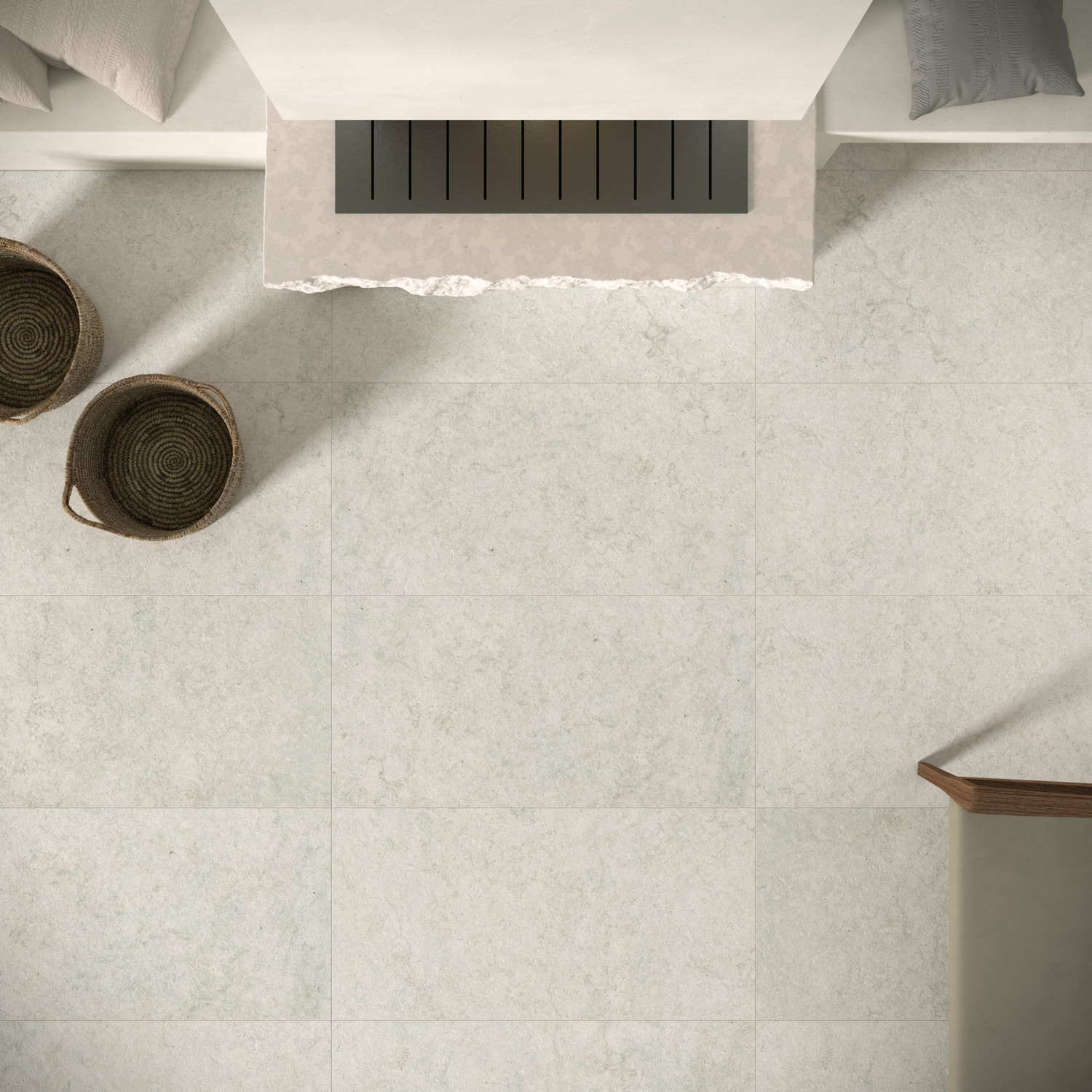 620070003220 Ступень Саленто Уайт Фронтальная 33x120 - фото 3