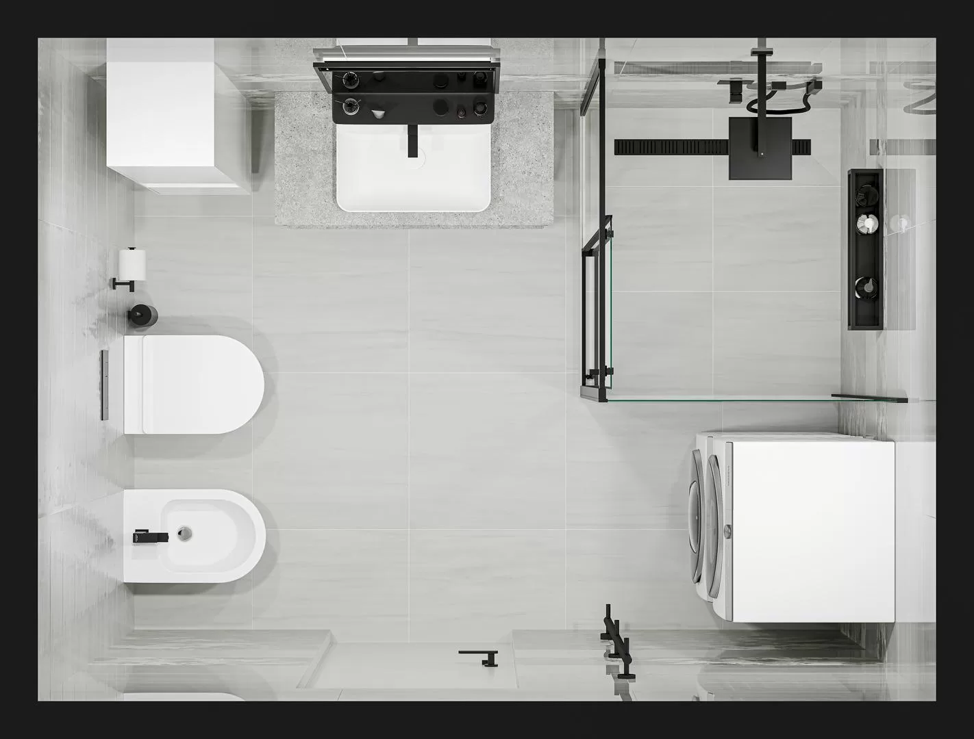 13110TR На стену Белем Серый светлый глянцевый обрезной 30x89.5x0.9 - фото 18