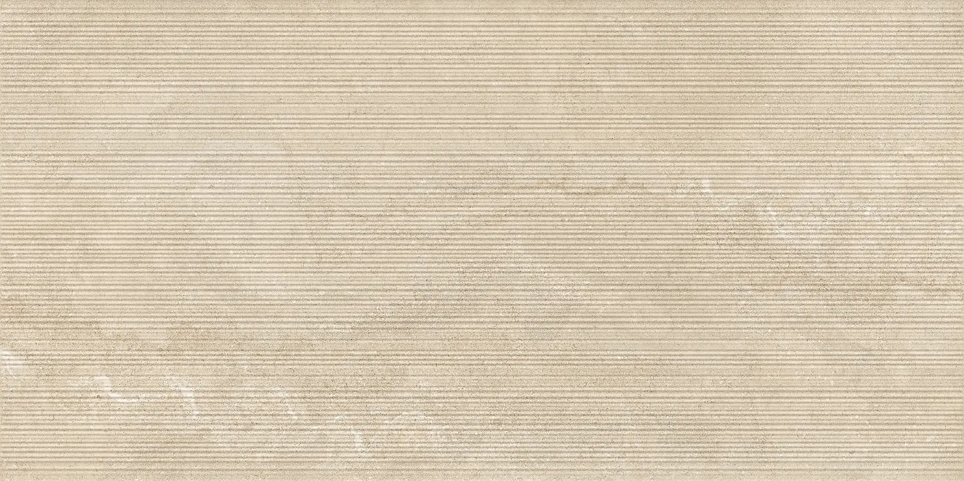 05599 На стену Limestone French Beige Ribbed Nat Ret 60x120