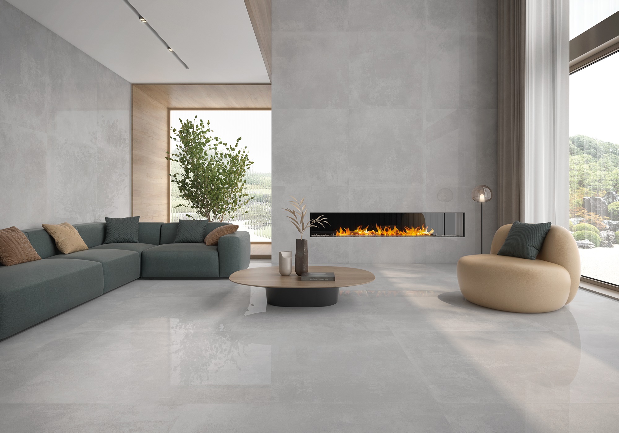 На пол Organic Grey RC 60x120 - фото 17