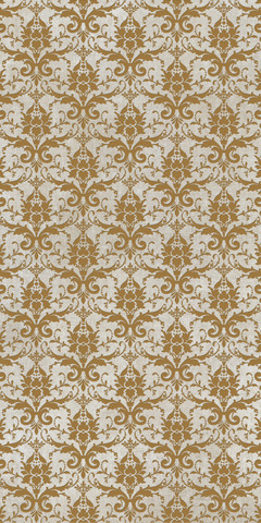 752617 Декор Tesori Decoro Broccato Bianco Oro 6mm 120x240