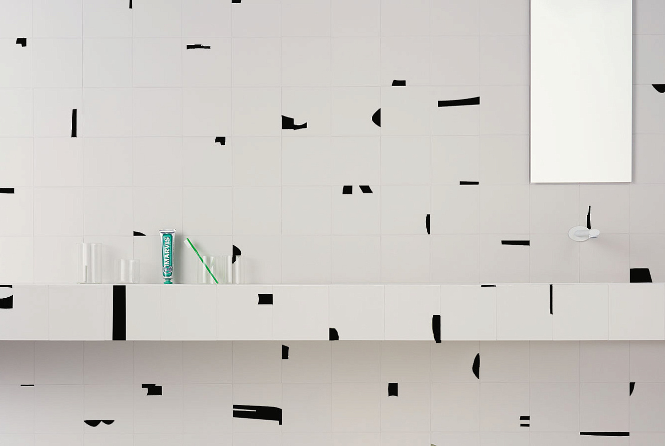 KLB-P002 Декор Pack Decor White&Black 15x15 - фото 4
