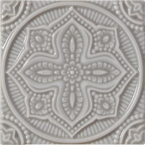 ADST4073 Декор Studio Relieve Mandala Planet Graystone 14.8x14.8