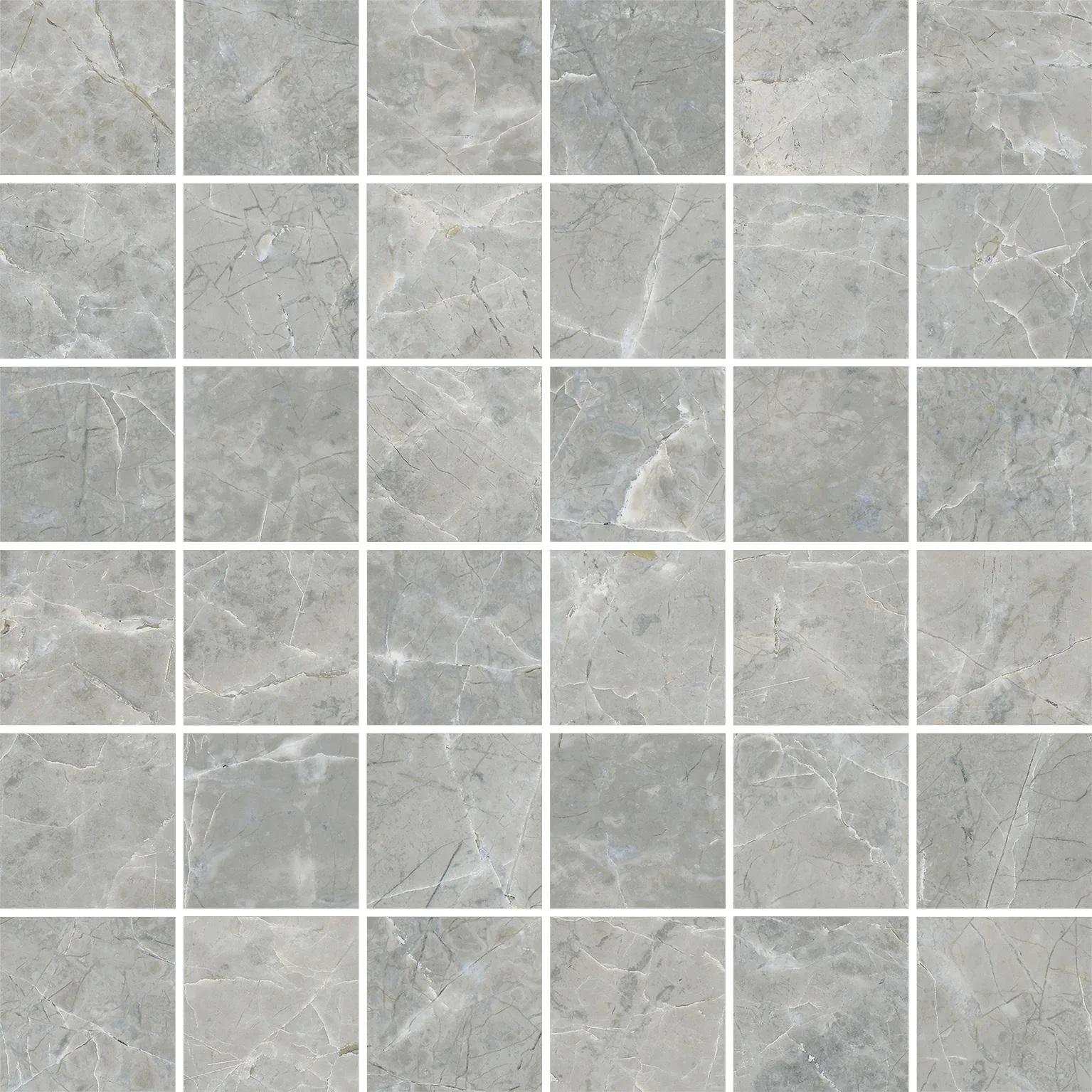 610110001258 На пол Canova / Канова Grey Mosaico 30x30