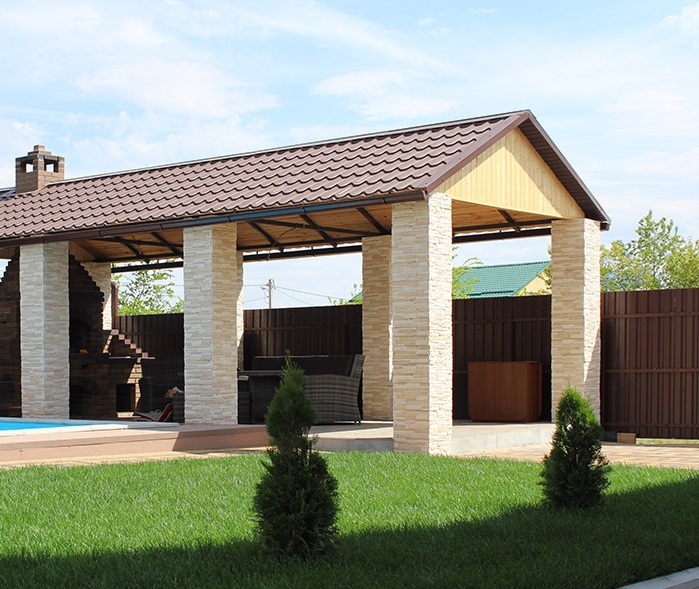 На стену Скала Белая Угол 85х185x92 - фото 4