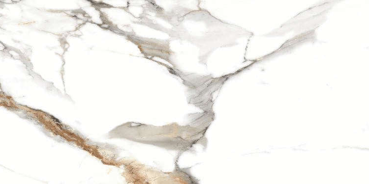 На пол Marble 5.5mm Classic Carrara carving 9 mm 120x60 - фото 2