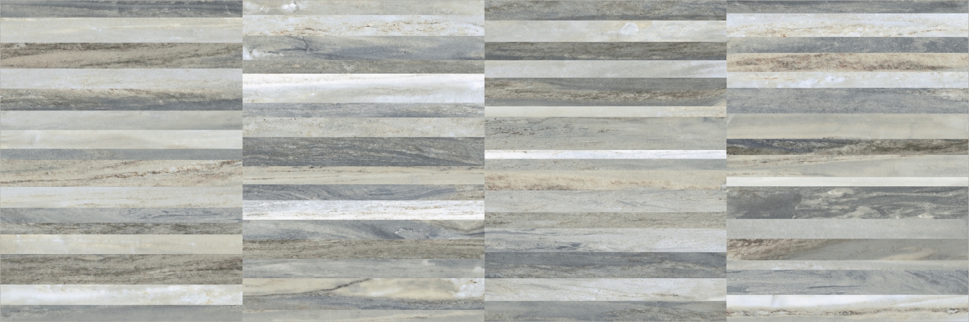 Настенная Parsel Tessella Mix Rect 40x120 - фото 4