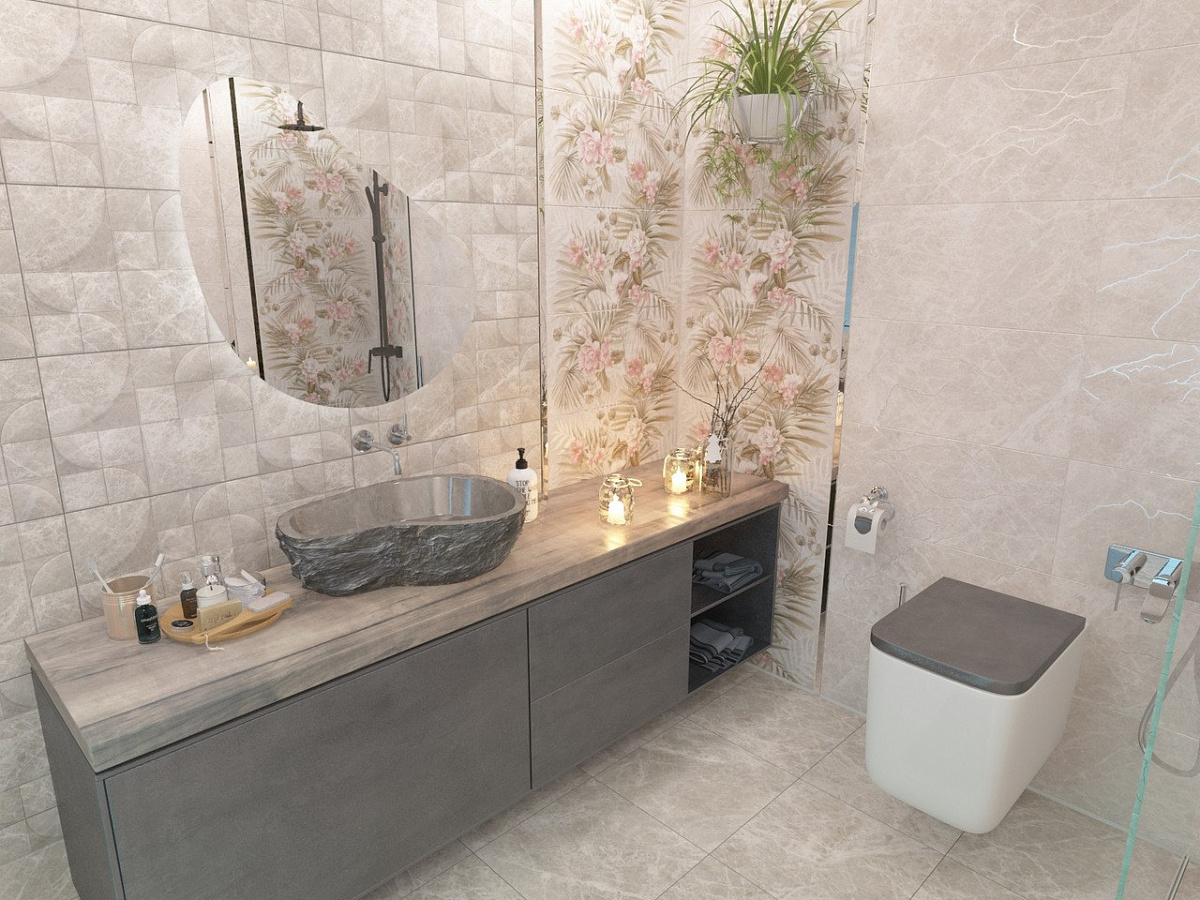 Декор Livorno Beige Mosaic 30х30 - фото 6