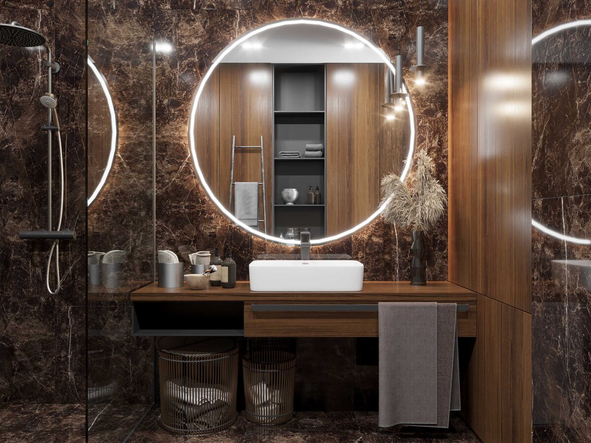 MOG402/PS_NC/60x120x9R/GW На пол Marble MOG402 Dark Brown полированный 60x120 - фото 43