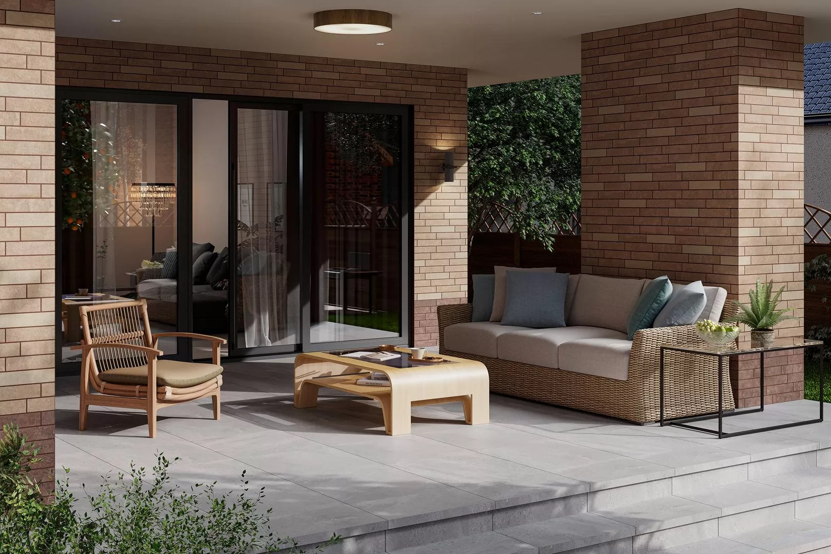 26310 На стену Марракеш Коричневый светлый матовый - фото 4