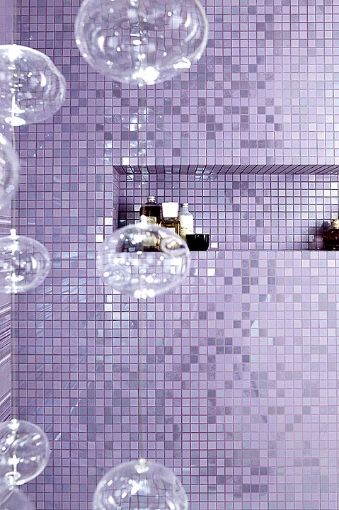 MLW 226L Декор Milady  Mosaico Lustro Violet 30x30 - фото 7