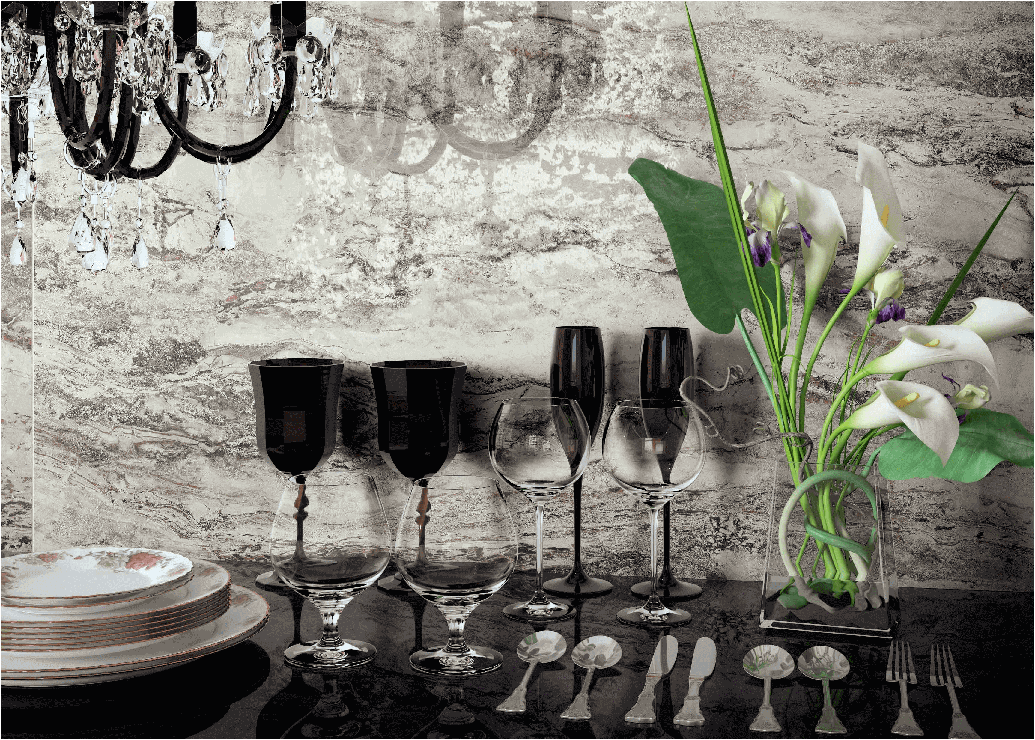 Декор Hiros Bianco 31.5x31.5 - фото 4