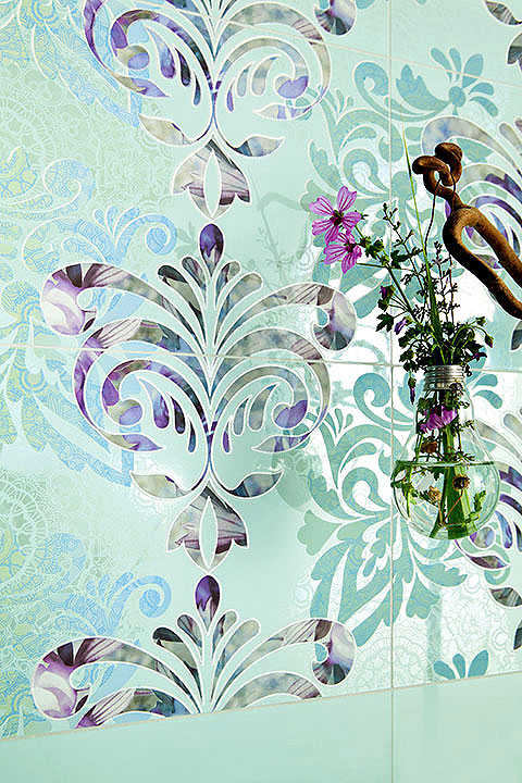 MLW 226L Декор Milady  Mosaico Lustro Violet 30x30 - фото 10