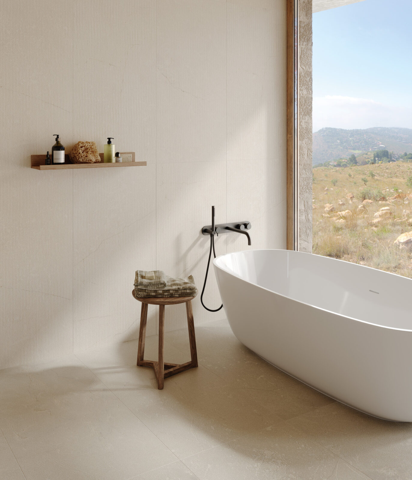 MQCV На пол Mystone Pietra Di Sicilia Bianco R10 Rt 60x120 - фото 7