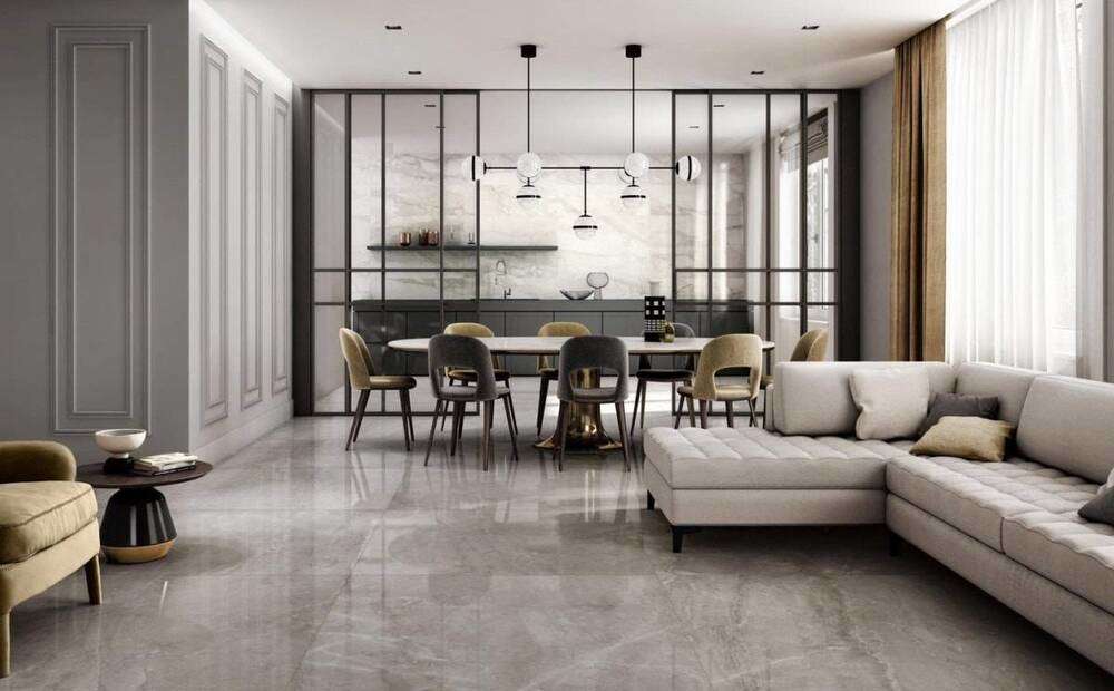 BA608 Напольный Gloss Porcelain Глянец 60x60 - фото 3