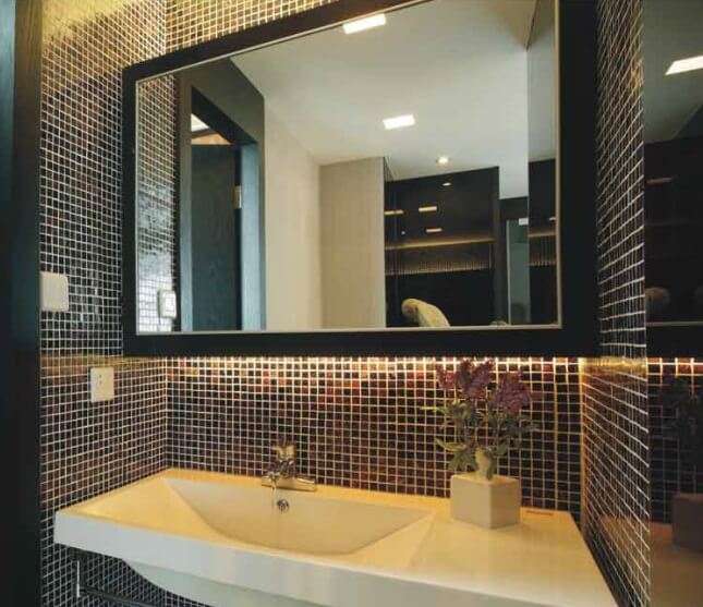 MC101 На пол Glass New Серый микс 327x327x4 - фото 4