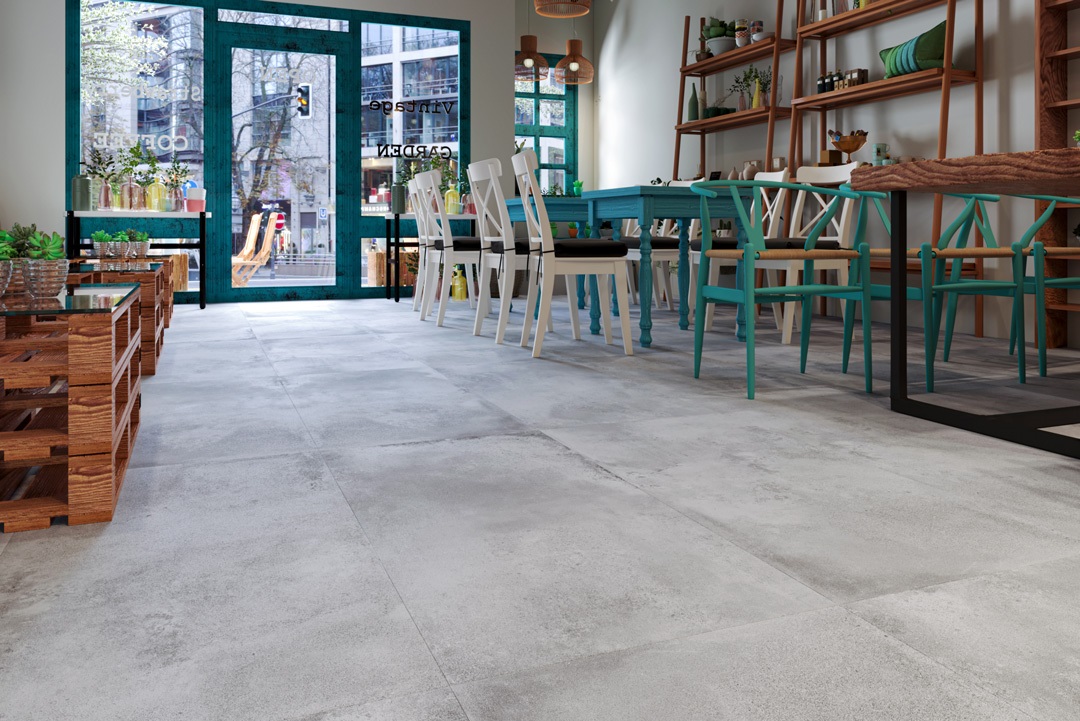 NTT996000M На пол Cemento Zett Bianco Mat 60x60 - фото 9