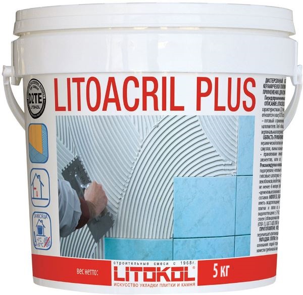  Клей на основе смол LITOACRIL PLUS 5 кг