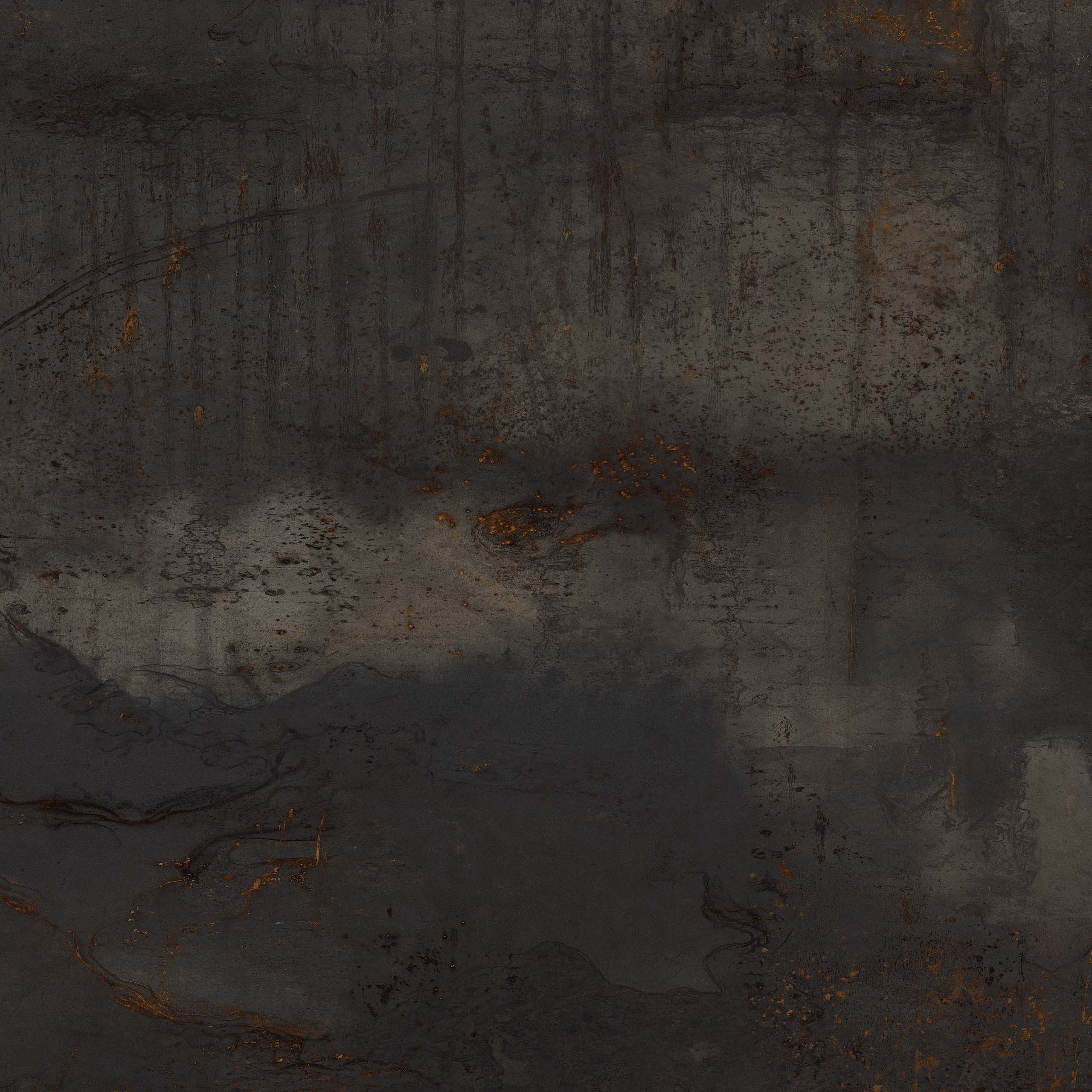 На пол Patina TP02 Black Неполированный Рект. 80х80х10 - фото 3