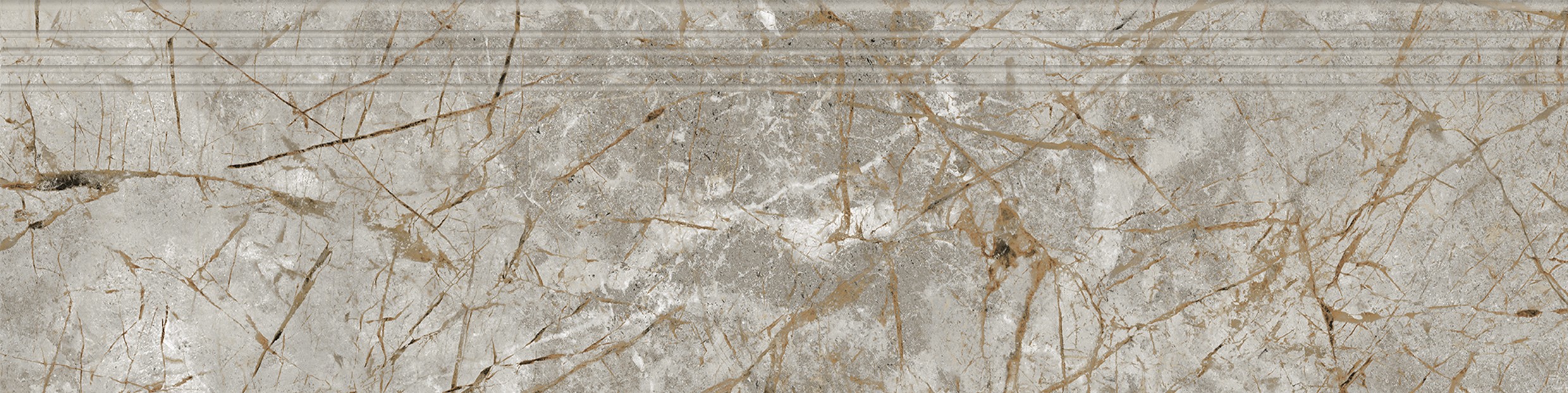 K-2003/MR/st01/294х1200x10 Ступень Iceberg Grey 120x29.4 Матовый st01 10мм