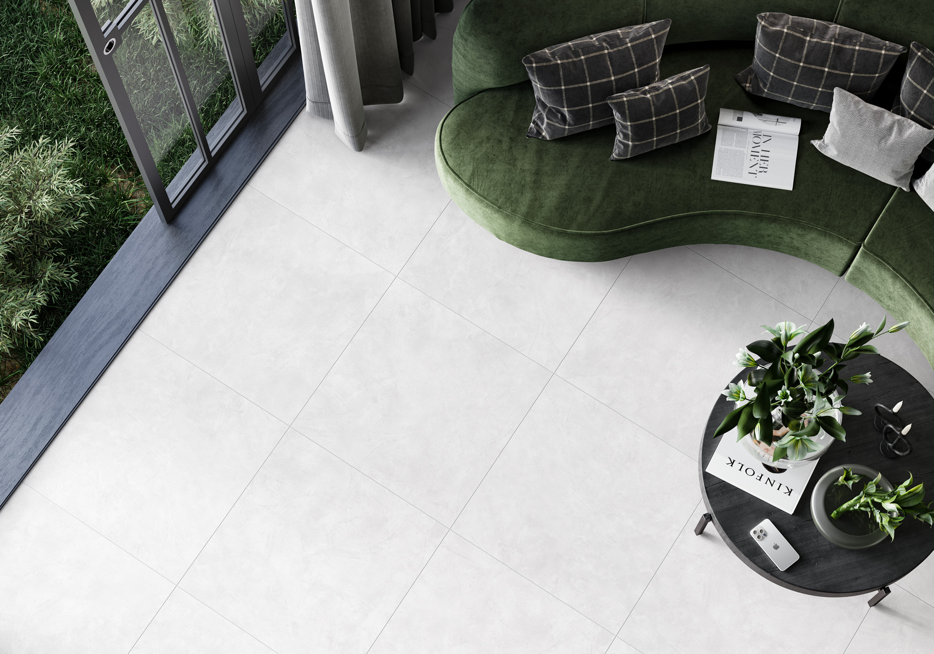 GFU60120FLO00L На пол Флора / Flora 00L лаппатированная 600x1200x8.5 - фото 21