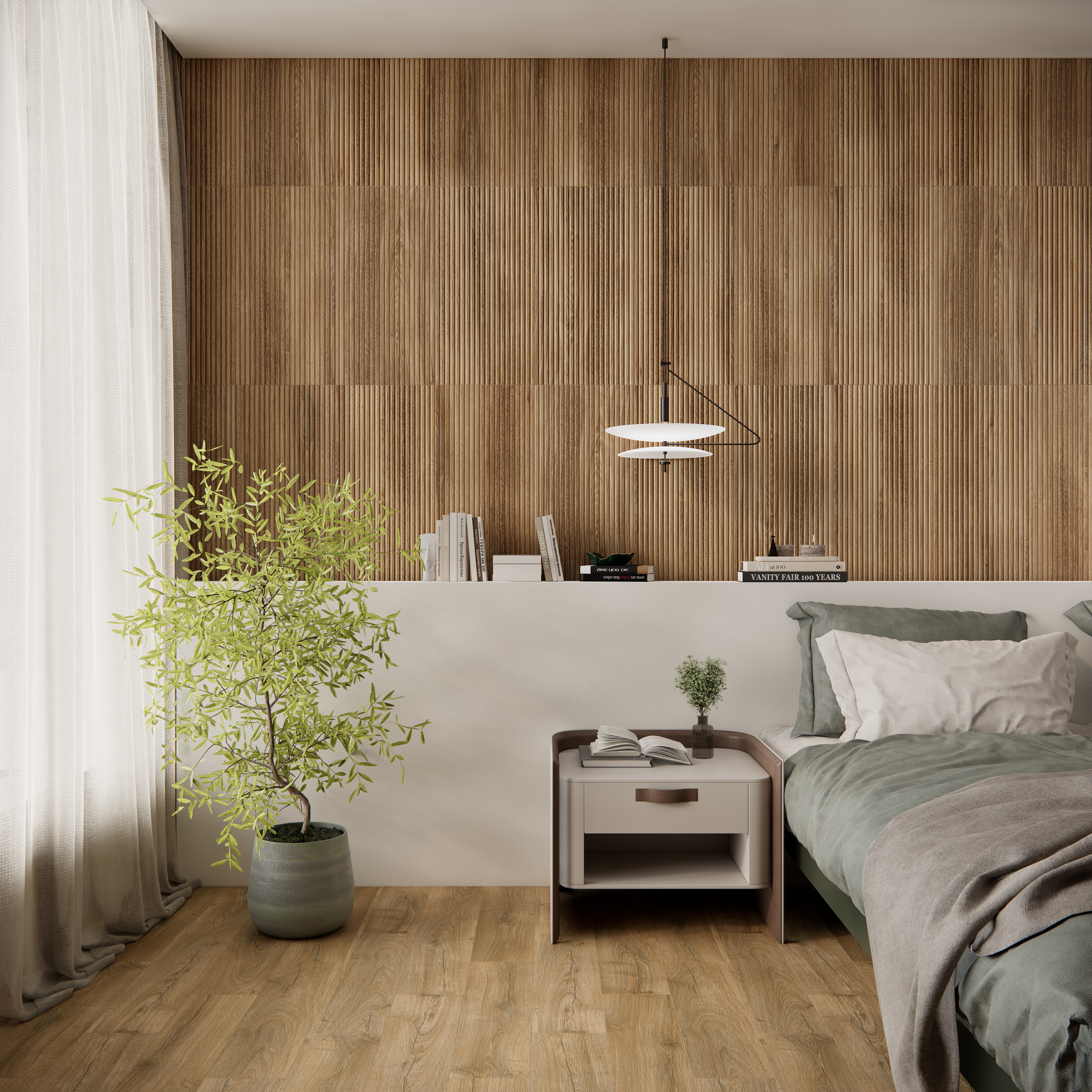 4810531166986 На стену Ясень/Ash Темный Полоса Матовый 30x60 - фото 7