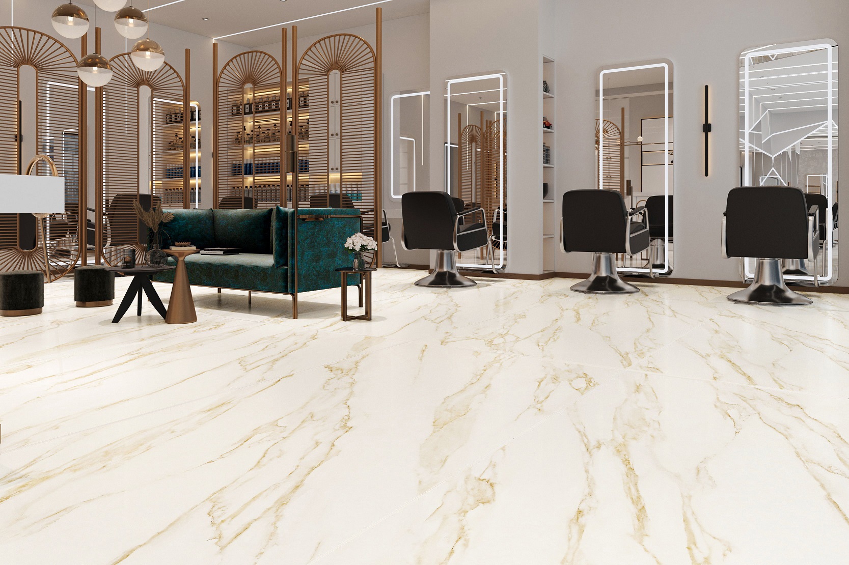 NTT3605P На пол Atlas Home Marble White 120x280 - фото 54